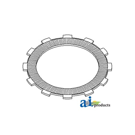 A & I Products Plate, PTO Clutch 6" x6" x0.2" A-105650A